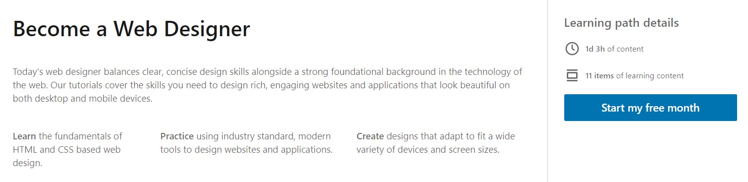 Become a Web Designer Learning Path - LinkedIn Learning