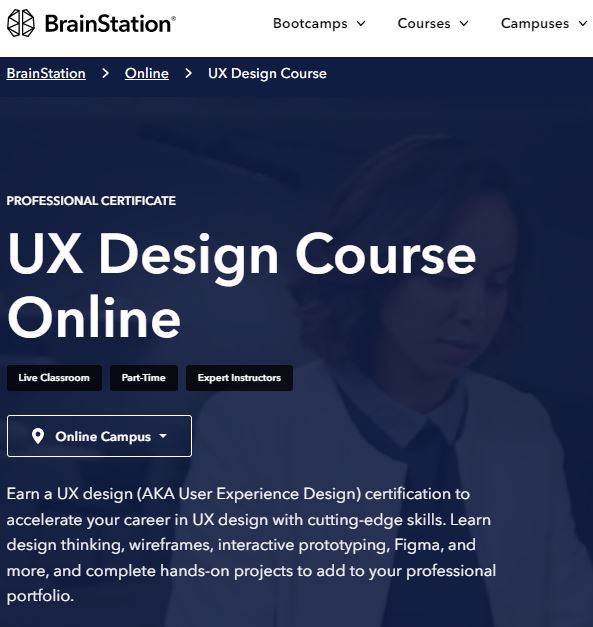 best ux bootcamp: Brainstation