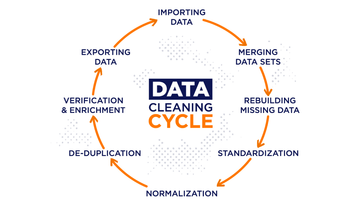 quantitative data- data cleaning cycle 