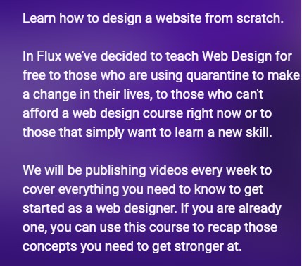 Free Web Design Course – Flux Academy on YouTube