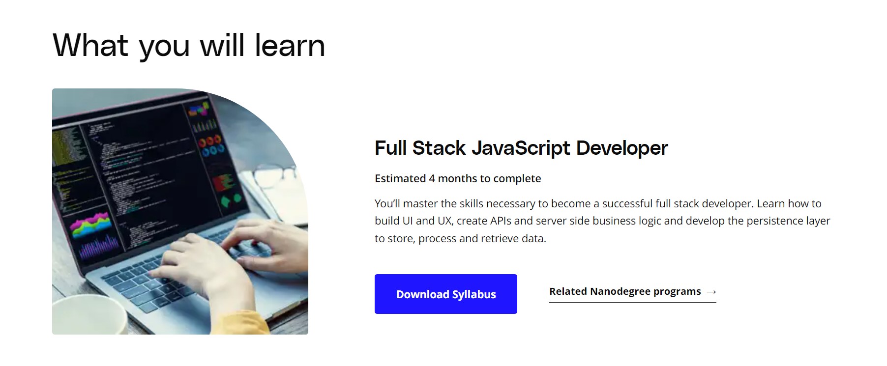 Udacity: Full Stack JavaScript Developer Nanodegree Program