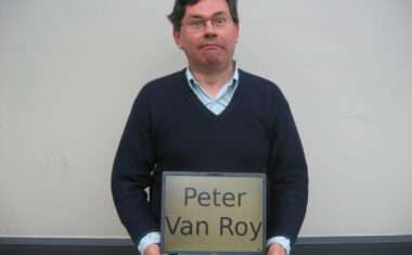 Peter Van Roy teaches a computer science course on different programming paradigms.