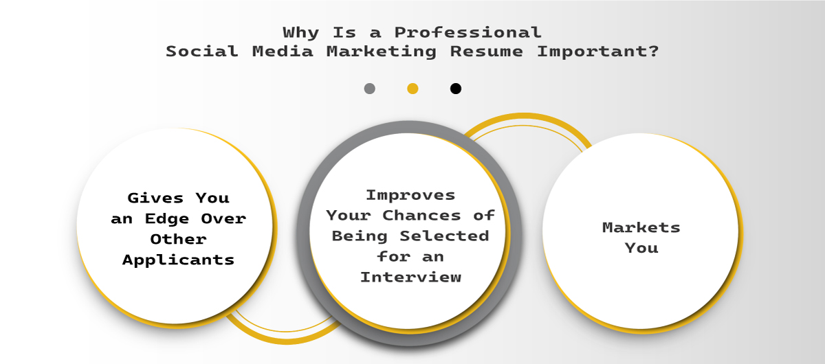 Why Is a Professional Social Media Marketing Resume Important