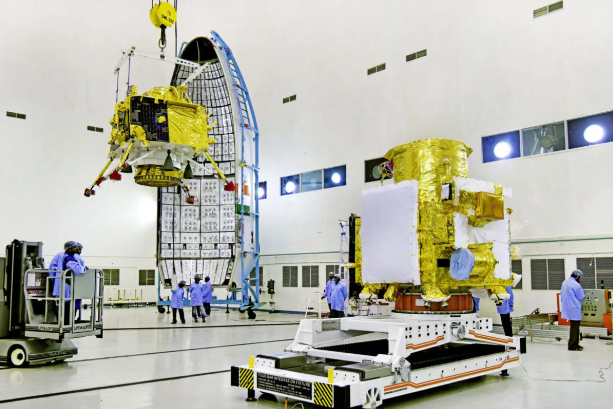 ai in space exploration, Chandrayaan-2