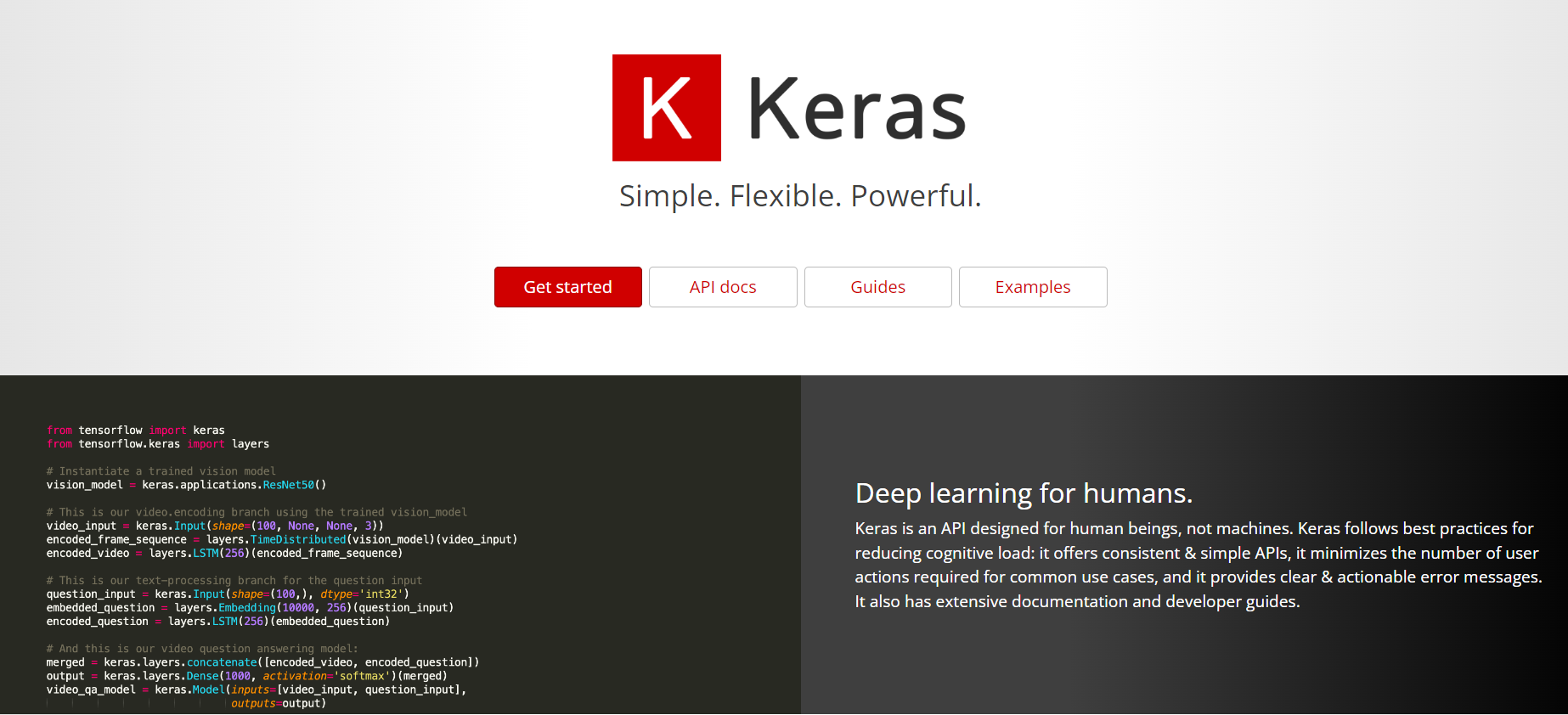 ai skills popular tools, Keras