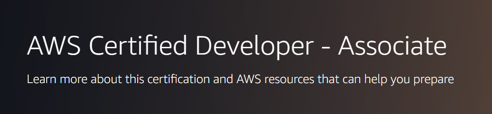 AWS Certified Developer - Associate, software developer certifications