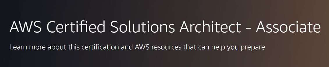 AWS Certified Solutions Architect, software developer certifications