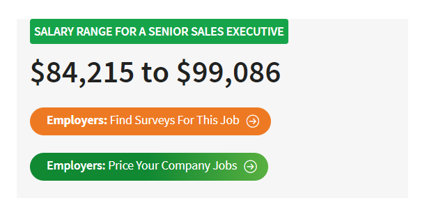 best-paying jobs in technology, Senior Software Sales Executive Salary