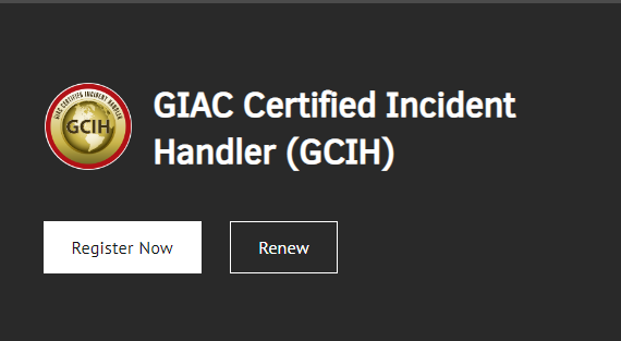 GIAC Certified Incident Handler