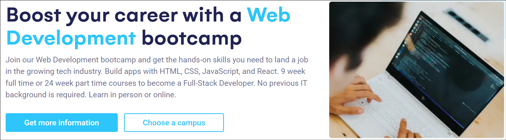 Ironhack Web Development Bootcamp, best web development bootcamp