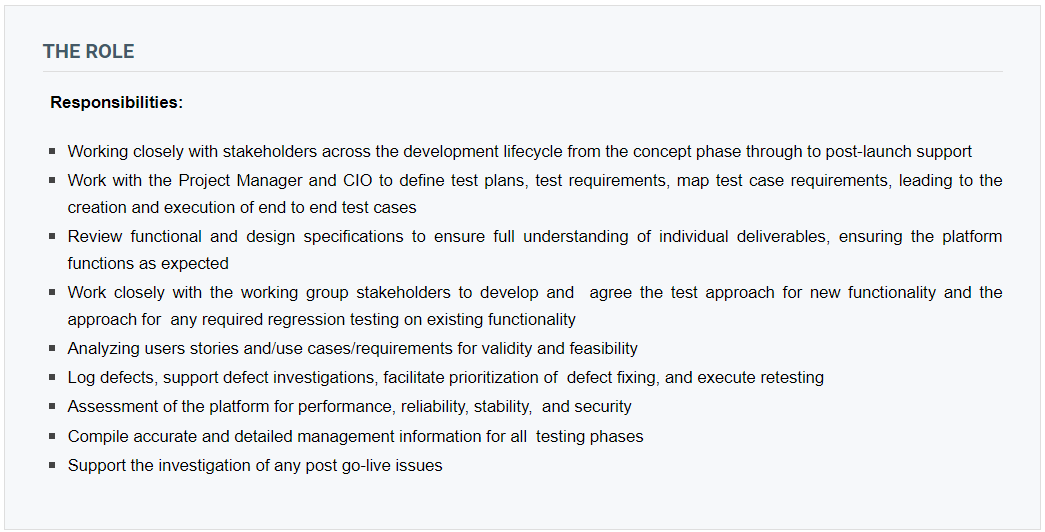 jobs after coding bootcamp Junior Quality Assurance Engineer