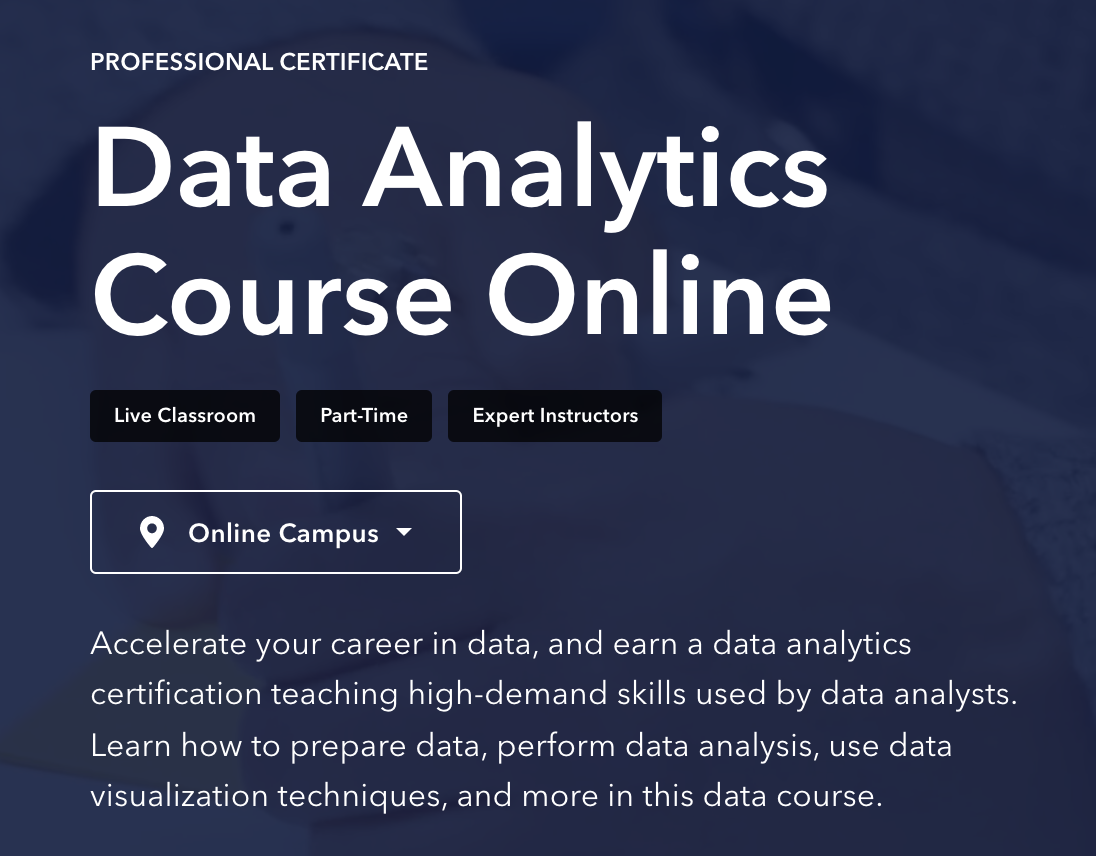 best data analytics bootcamp: BrainStation