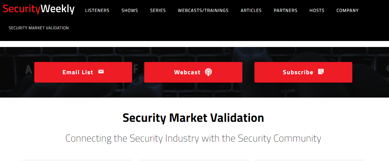 Security Weekly